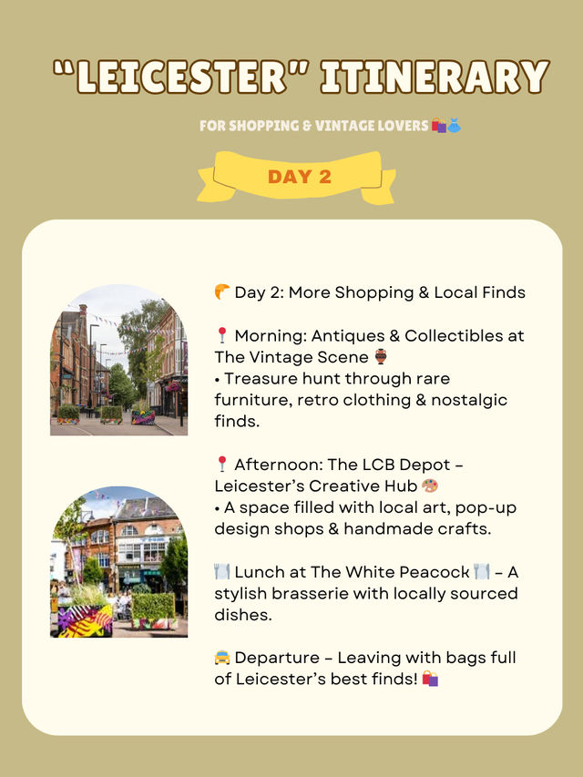 Leicester itinerary 