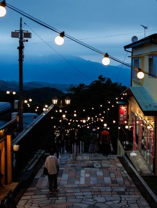 Retro and nature blend harmoniously at Ikaho Onsen