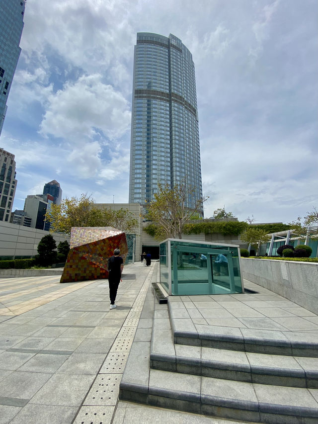 觸摸這座城市的心臟🫀✨中環IFC 商場天台花園✨🌹