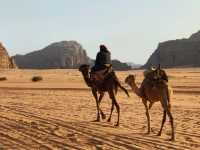 ล่องทะเทราย Wadirum กินชาแบบ Bedouin 