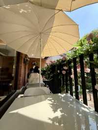 Spring Cakes on the Terrace at Cafe Rafre Fruit