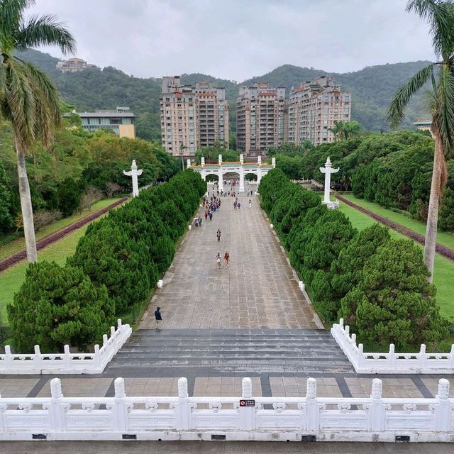 Amazing views in National Palace Musuem, Taipei, Taiwan