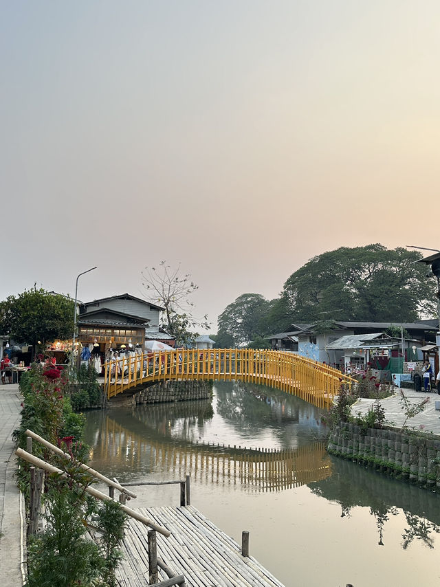 🌥️ แวะเดินเล่นยามเย็น @คลองเเม่ข่า เชียงใหม่ 🍃