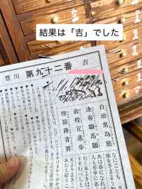 豊川　円福山妙厳寺でおみくじを引く！