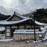 [전남 강진] 눈 덮인 백련사, 시간도 잠시 멈춘 듯한 고요함이었어요