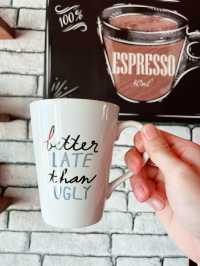 Kedai Teres Parapat: Cozy Orange-Hued Café with Aromatic Coffee & Weekend Vibes 