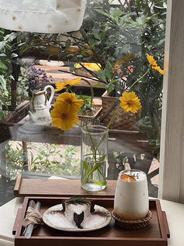 คาเฟ่ 귤꽃다락 ที่เกาะเชจู