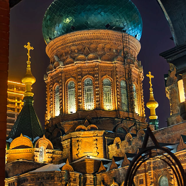 🇨🇳 Harbin | Saint Sophia Cathedral is Stunning in Every Shot! 📸✨