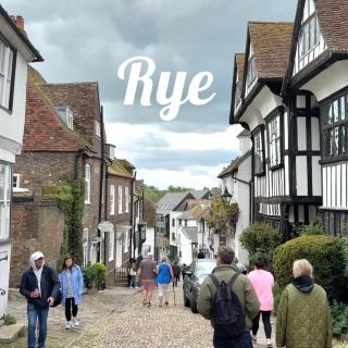 ライ：ロンドン近郊の魅力的な中世の街。素敵な職人のお店が立ち並びます！🇬🇧🎨