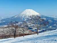 盡亨羊蹄山美景的滑雪場⛷️
