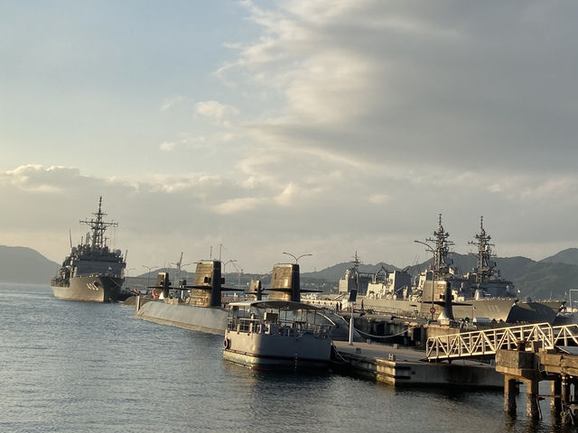 【広島】日本で唯一！現役の潜水艦が見れる公園🇯🇵🌳