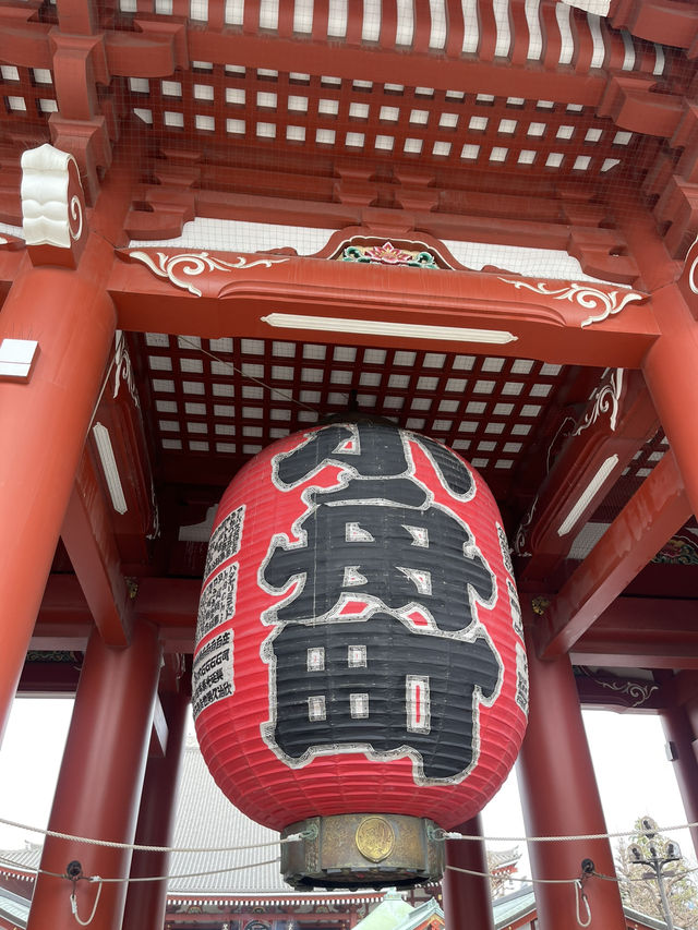 人潮推我過雷門，撞翻古今東京⛩️