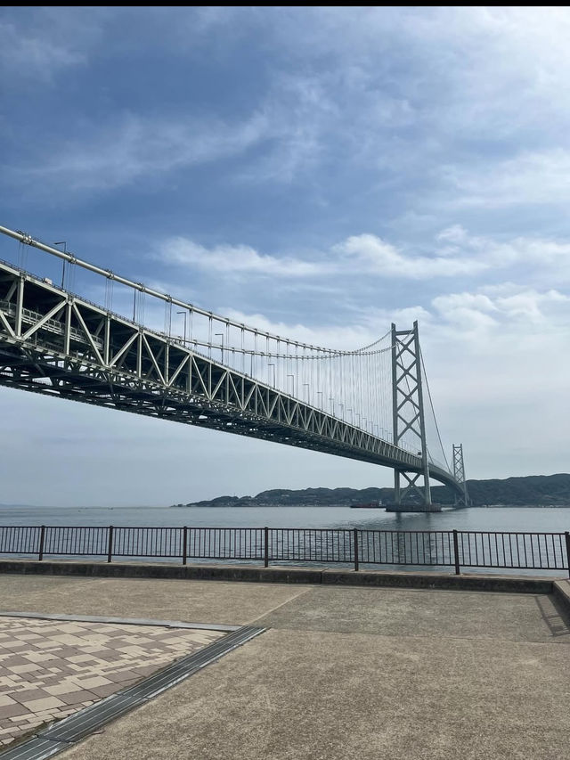 【明石海峡大橋】世界最大級の吊り橋でスケール満点の絶景体験🚗✨