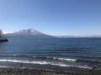 北海道-支笏湖（公車會搭比較久，建議從機場搭較容易有位置）