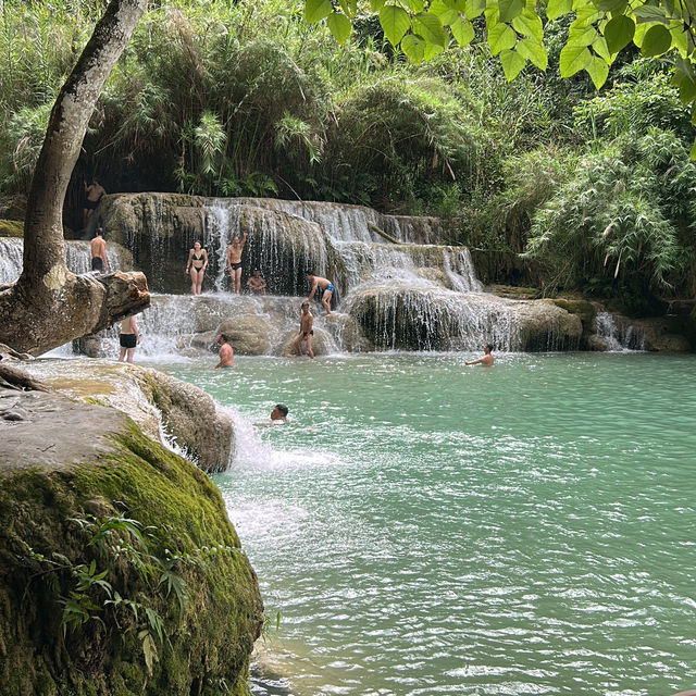 Kuang Si Waterfalls: Luang Prabang’s Tiered Turquoise Paradise