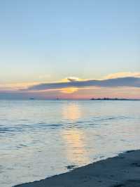 Golden Goodbye at Pantai Puteri
