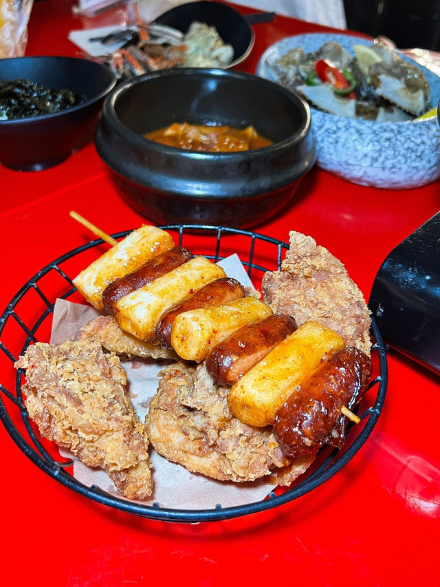 ʚ♡ 韓國餐廳暢吃醬油蟹 • 拌上紫菜飯味美 ♡ɞ