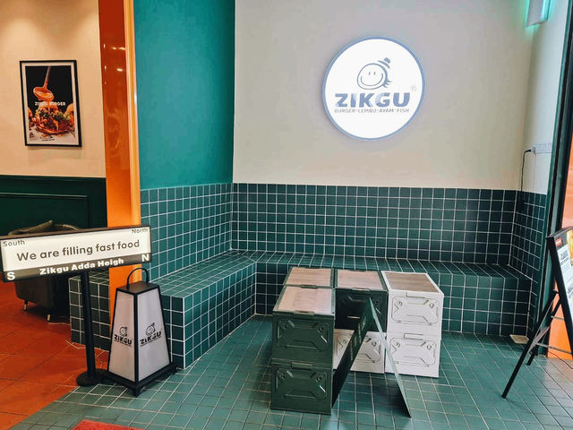 Zikgu Burger in Johor Bahru 