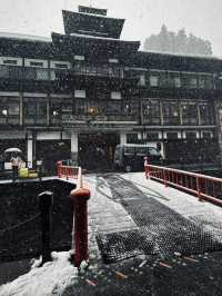 ❄️下著雪的銀山溫泉♨️此生難忘