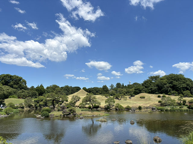 熊本-水前寺成趣園：優雅靜謐的日本名園
