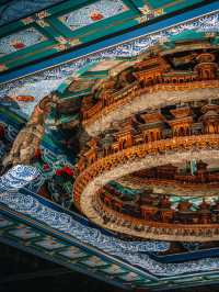 Temple Of Heaven: Where Blue Titles Filter Starlight And Cypresses Swallow Imperial Echoes