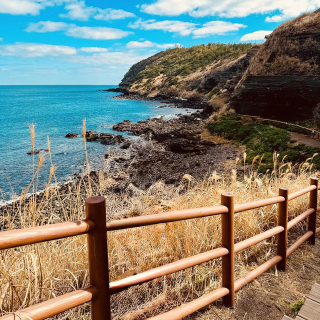 🌋🌊 *Suwolbong Peak (수월봉): Jeju’s Volcanic Cliff of Dreams* 🚶‍♂️✨