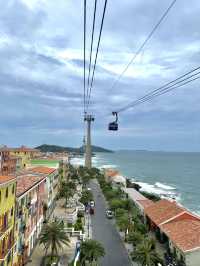 วิธีนั่งcable carไปเที่ยวสวนสนุกสวนน้ำที่ฟูก๊วกฟรี