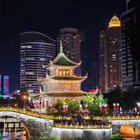 Night Stroll Around Jiaxiu Pavilion