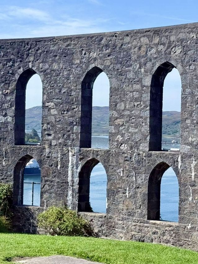 Stone Rings and Highland Views: My McCaig’s Tower Moment