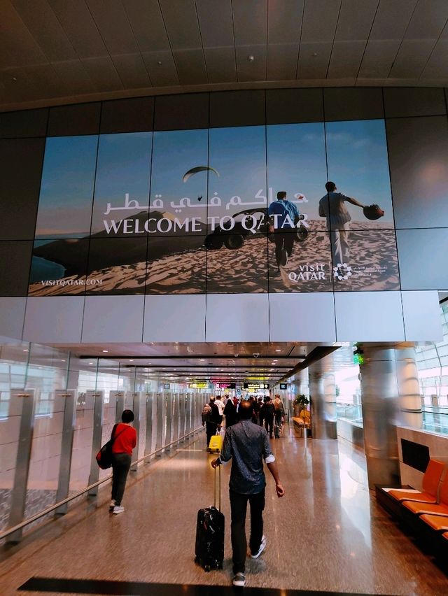 🌟 Arrival in Elegance: First Impressions of Hamad International Airport, Doha 🇶🇦