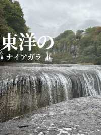 【東洋のナイアガラ】と言われる迫力ある滝