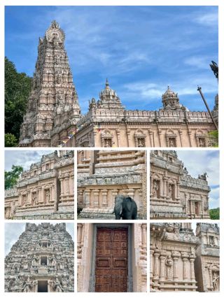 Шри Шакти Девастанам Букит Ротан – Божественное архитектурное чудо 🙏