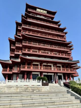 천문 육우 공원과 차경루 여행