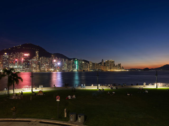 A Symphony of Steel and Starlight: West Kowloon After Dark A Symphony of Steel and Starlight: West Kowloon After Dark