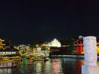 南京✨ 燈火闌珊處,我在「槳聲燈影」裡:夫子廟夜遊秦淮河!