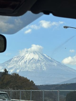 富士山、本当に美しいですね。
