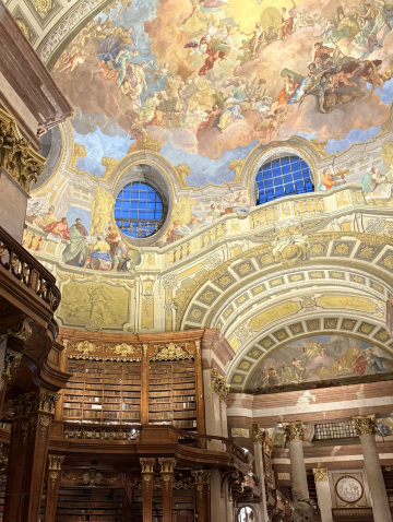 🇦🇹 宮殿のような世界一美しい図書館｜オーストリア国立図書館