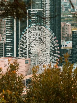 香港摩天輪。