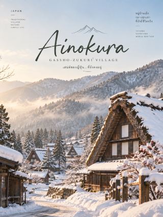🇯🇵 EP.3 | AINOKURA
❄️ หมู่บ้านเล็กกลางหุบเขา ที่ยังมีชีวิตจริง

ถ้าอยากเห็นญี่ปุ่นในแบบที่เหมือนหลุดเข้าไปอีกยุคหนึ่ง 🤍
Ainokura เป็นหมู่บ้านเล็ก ๆ ที่น่าเก็บไว้ในลิสต์มาก

หมู่บ้านแห่งนี้อยู่ในเขต Gokayama จังหวัด Toyama ท่ามกลางภูเขา นาขั้นบันได และป่าไม้ 🌿

จุดเด่นคือบ้าน Gassho-zukuri หลังคามุงจากทรงสูงที่ได้รับการอนุรักษ์ไว้ และที่พิเศษคือยังมีผู้คนอาศัยอยู่จริง ไม่ได้เป็นเพียงหมู่บ้านจำลองสำหรับนักท่องเที่ยว 🏡

Ainokura มีบ้าน Gassho-zukuri ประมาณ 20 หลัง และเป็นส่วนหนึ่งของพื้นที่มรดกโลกที่ได้รับการขึ้นทะเบียนร่วมกับหมู่บ้าน Gassho-zukuri ใน Shirakawa-go และ Suganuma ตั้งแต่ปี 1995

✨ HIGHLIGHTS

🏡 Gassho-zukuri Houses
บ้านหลังคามุงจากแบบดั้งเดิม แต่ละหลังมีรายละเอียดและบรรยากาศแตกต่างกัน

🌾 Village Viewpoint
เดินขึ้นจุดชมวิวประมาณ 5–6 นาที จะเห็นหมู่บ้านทั้งหมู่บ้านท่ามกลางภูเขาและนาขั้นบันได 📸

❄️ Winter
ช่วงหิมะตก หลังคามุงจากสีเข้มตัดกับหิมะสีขาว ให้บรรยากาศเหมือนภาพยนตร์ญี่ปุ่น

🌙 Lighting Up
บางช่วงของปีมีการเปิดไฟยามค่ำคืน ทำให้หมู่บ้านดูสวยและเงียบไปอีกแบบ

📍 Location: Ainokura, Gokayama, Toyama
💰 ค่าเข้าหมู่บ้าน: ไม่มีค่าเข้าชม
🚗 ค่าจอดรถ: รถยนต์ทั่วไปประมาณ ¥1,000
🕒 เวลาเที่ยวชม: โดยทั่วไปประมาณ 08:30–17:00 น.
🚍 การเดินทาง: ลงรถบัสที่ Ainokuraguchi แล้วเดินต่อประมาณ 5 นาที

📸 PHOTO TIP
อย่ารีบถ่ายเฉพาะตัวบ้าน ลองเดินขึ้นจุดชมวิวแล้วถ่ายลงมา จะได้ทั้งหลังคามุงจาก นาขั้นบันได ป่า และภูเขาอยู่ในภาพเดียวกัน 🤎

⚠️ ข้อควรรู้ก่อนมา
Ainokura เป็นหมู่บ้านที่มีคนอาศัยอยู่จริง ควรเดินตามเส้นทางที่กำหนด ไม่เข้าเขตบ้านส่วนตัว และรักษาความสงบของชุมชน

🤍 เสน่ห์ของ Ainokura ไม่ได้อยู่แค่บ้านหลังคามุงจาก แต่คือการได้เห็นวิถีชีวิตของหมู่บ้านบนภูเขาที่ได้รับการรักษาไว้จนถึงวันนี้

#Ainokura #Gokayama #Toyama #JapanTravel