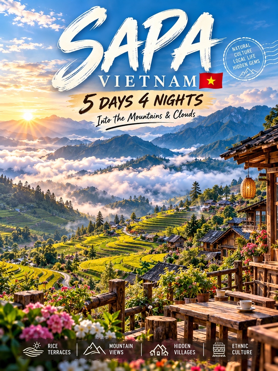⛰️ Sapa, Vietnam — Where the Mountains Touch the Clouds 🇻🇳