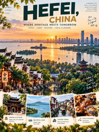 🇨🇳 HEFEI, WHERE HERITAGE MEETS TOMORROW.
