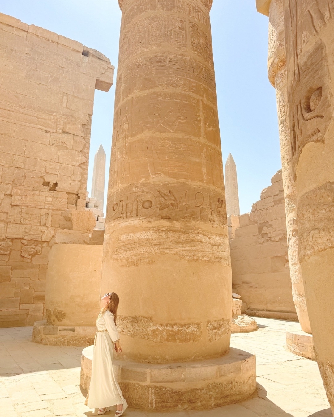 [Egypt] Blown Away by the Scale! The Magnificent Karnak Temple, One of Ancient Egypt’s Largest Structures.