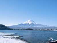  🏔️富士山：雪中絕美倒影的冬日靜謐