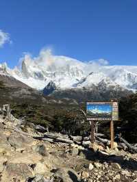 Mirador Fitzroy viewpoint in El Chalten 🇦🇷