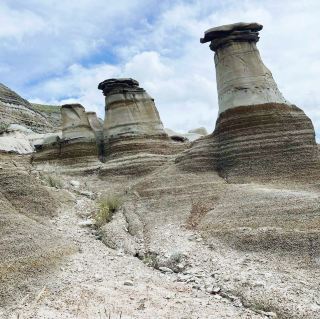 ドラムヘラーバッドランドへの短い旅行