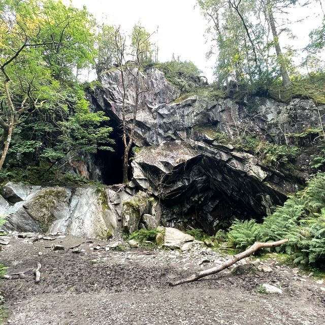 英國湖區 Lake District - Rydal Cave 湖邊洞穴
