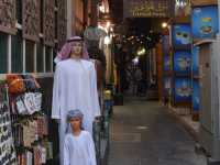 The vibrant atmosphere of Bur Dubai Souk