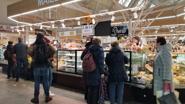 Riga Central Market from airship hangars becomes to market!
