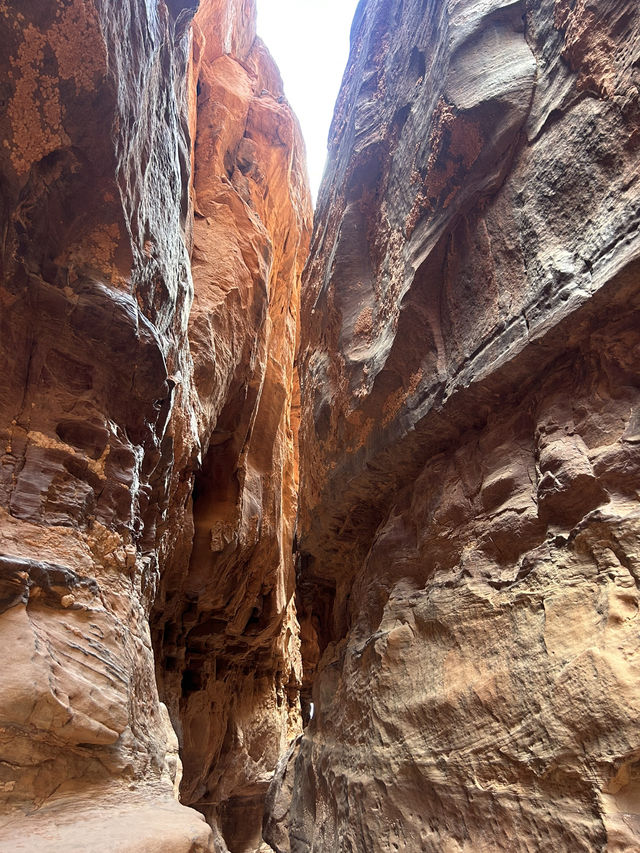 A desert canyon 