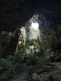 One of stunning caves in Thailand